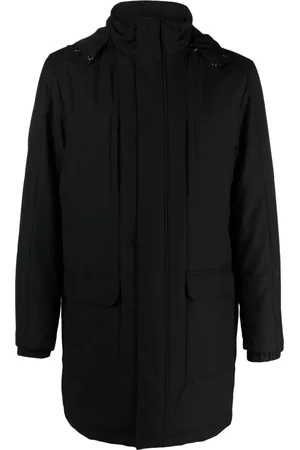 corneliani High-neck padded coat