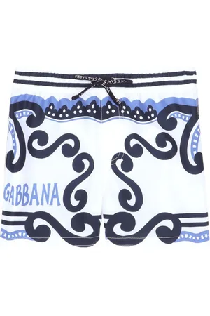 Dolce & Gabbana Logo-print swim shorts
