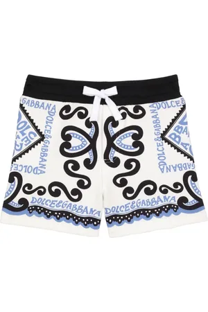 Dolce & Gabbana Marina-print cotton shorts