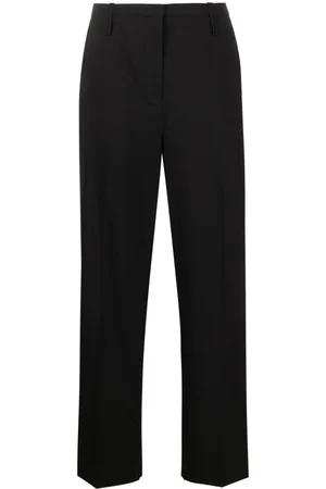 Ganni Mid-rise tailored trousers