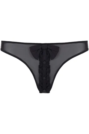 Kiki de Montparnasse Sheer tulle tuxedo briefs