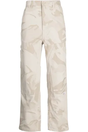 A Bathing Ape Camouflage-pattern straight-leg jeans