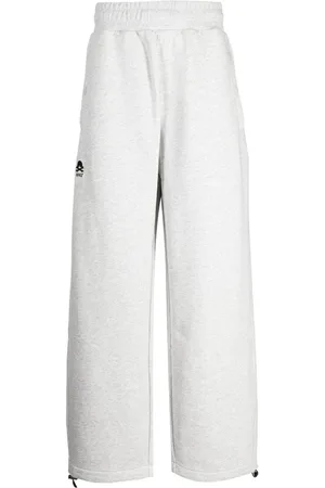 Izzue Logo-appliqué wide-leg trousers