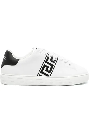VERSACE Greca embroidered sneakers