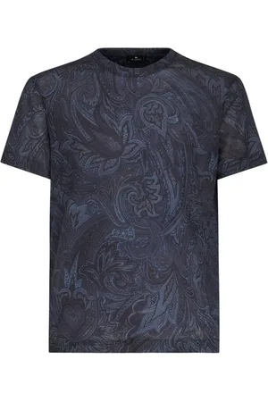 Etro Paisley-print short-sleeve T-shirt