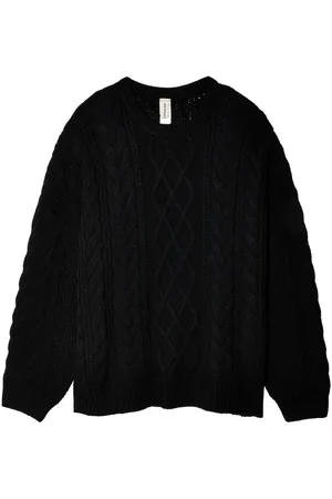 WESTFALL Stargazing panelled wool jumper