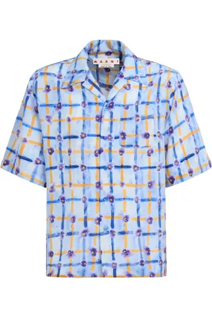 Marni Graphic-print silk shirt
