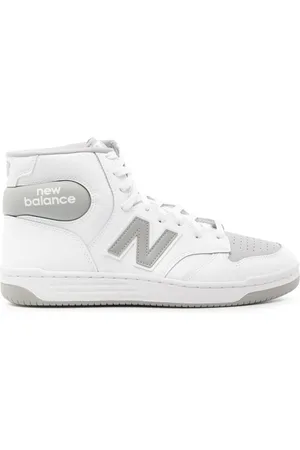 New Balance Logo-patch leather sneakers