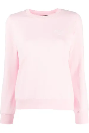 A.P.C. Logo-embroidered long-sleeve T-shirt
