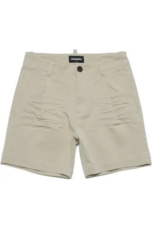 Dsquared2 Logo-appliqu?? cotton-blend shorts