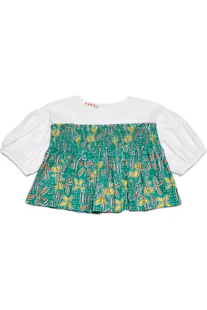 Marni Carioca-print panelled shirt