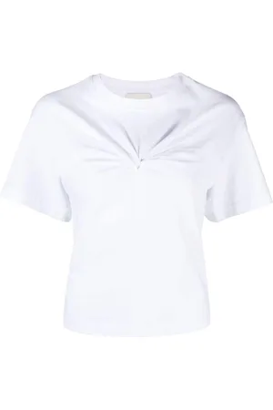 Isabel Marant Zuria knot-detail T-shirt
