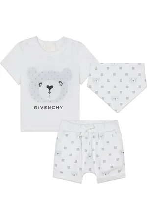 Givenchy 4G cotton short set (set of three)