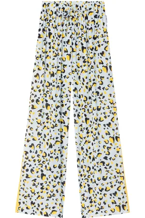 AZ FACTORY Sunrise leopard-print palazzo pants