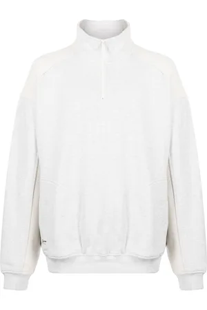 FIVE CM Half-zip cotton sweatshirt