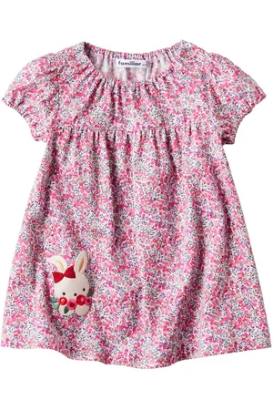 Familiar Floral-print cotton midi dress