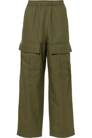 Acne Studios Logo-embroidered cargo trousers