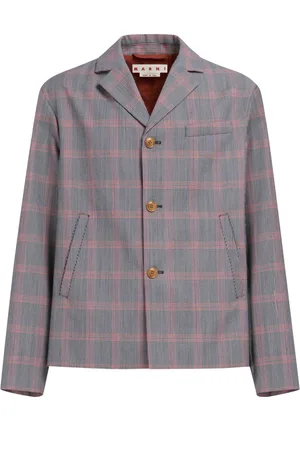 Marni Checked single-breasted blazer