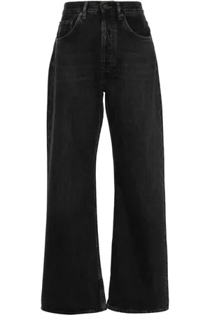 Acne Studios 2021F high-rise loose-fit jeans