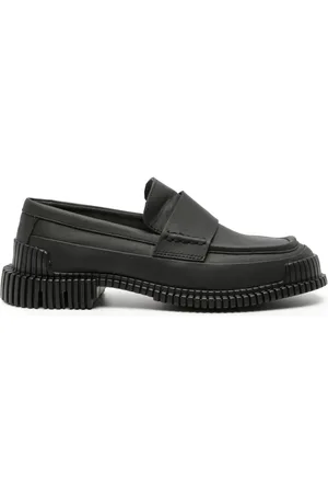 Camper Pix ribbed-detailing leather-sole loafers