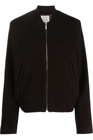 Totême Flight zip-up bomber jacket