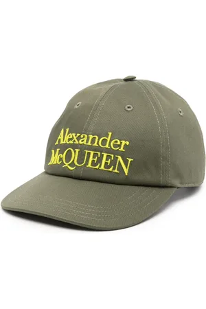Alexander McQueen Logo-embroidered cotton cap