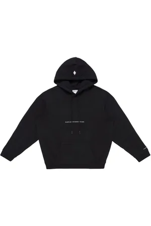 MARCELO BURLON Slogan-print cotton hoodie