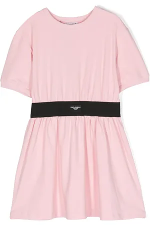 Dolce & Gabbana Logo-appliqué jersey dress