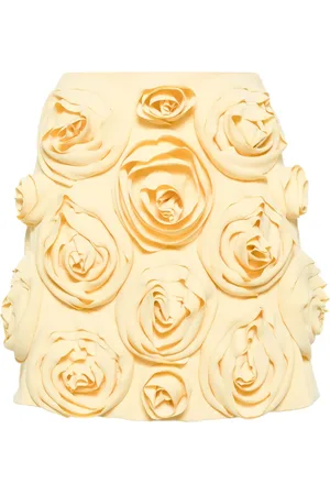 Viktor & Rolf Rose-appliqu?? miniskirt