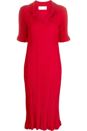 Viktor & Rolf V-neck knitted midi dress
