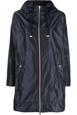 HERNO Iridescent-effect hooded parka