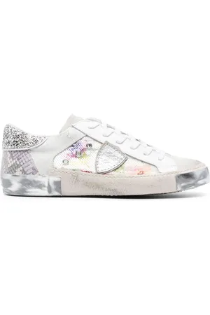 Philippe model Paris snakeskin-print sneakers