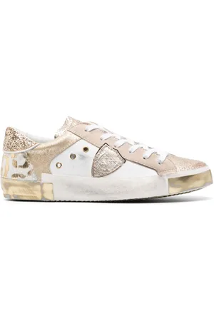 Philippe model Paris logo-patch sneakers
