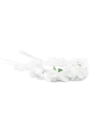 MONNALISA Floral-appliqué headband