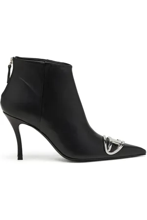 Diesel D-Venus 80mm leather ankle boots