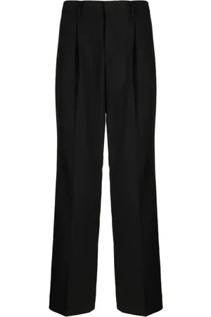 MAN ON THE BOON. Pintuck wide-leg trousers