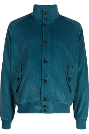 MAN ON THE BOON. Corduroy cotton bomber jacket