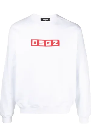 Dsquared2 Logo-appliqu?? cotton sweatshirt