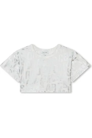 Marc Jacobs Logo-print cropped T-shirt