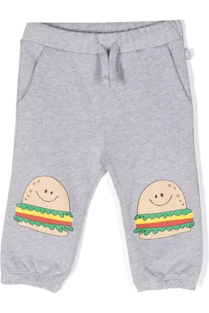 Stella McCartney Illustration style-printed track pants