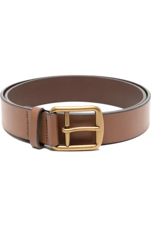Ralph Lauren Saddler leather buckle belt