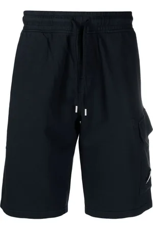 C.P. Company Lens-detailed cotton track shorts