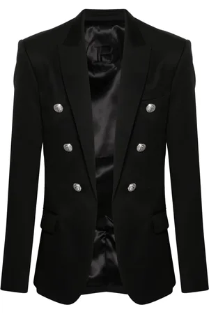 Balmain Button-embellished wool blazer