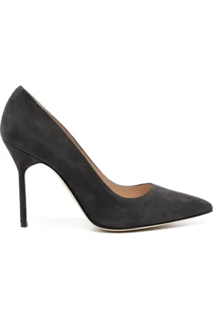 Manolo Blahnik BB 100mm suede pumps