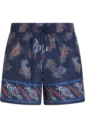 Etro Paisley-print swim shorts