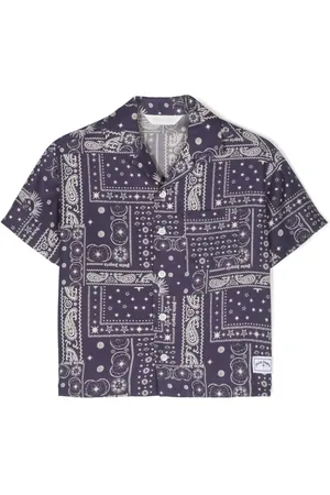 Palm Angels Astro Paisley short-sleeve shirt