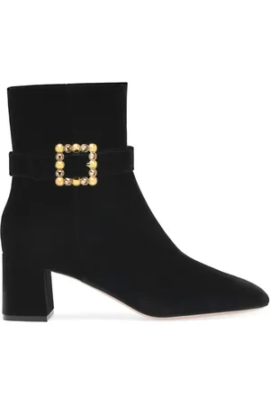 Gianvito Rossi Wondy buckled ankle boots
