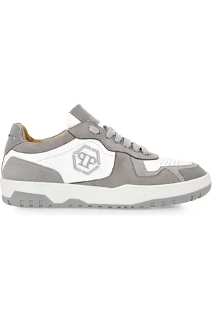 Philipp Plein Hexagon panelled low-top sneakers