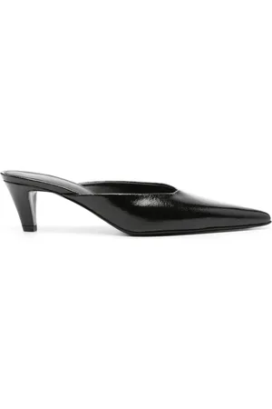 Totême The Patent 55mm leather mules