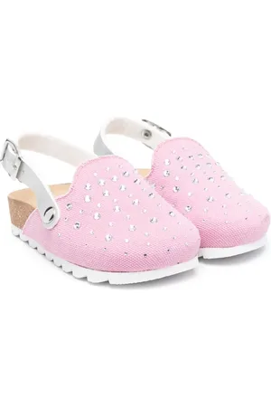 MONNALISA Crystal-embellished sandals